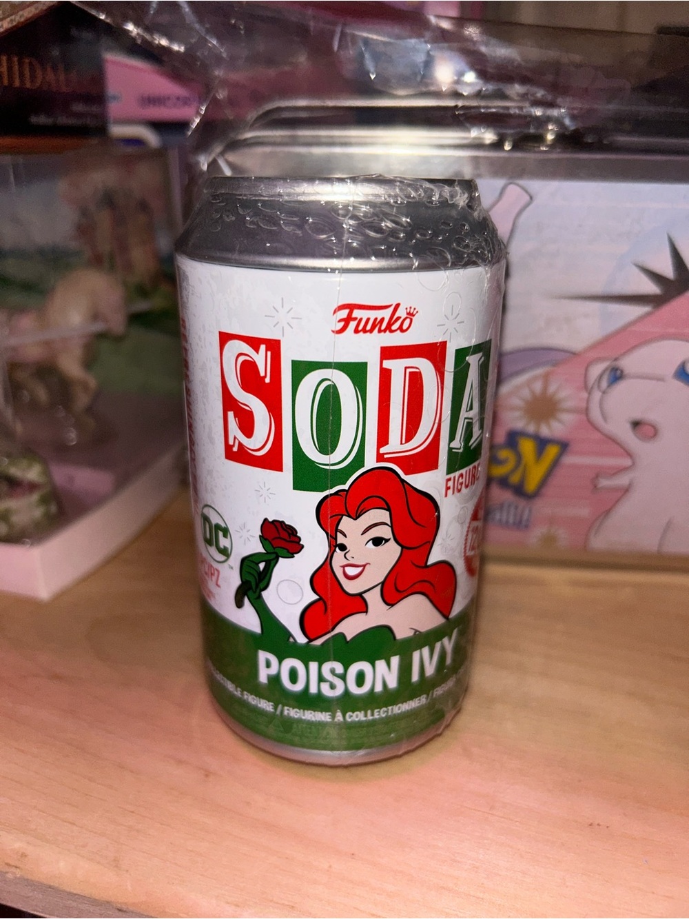 Funko SODA Poison Ivy Can — Green, White & Red